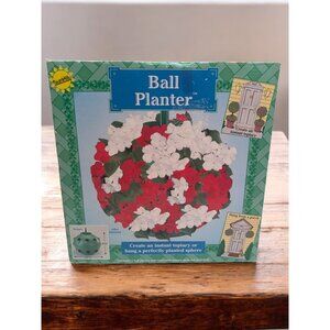 New Ball Planter For Topiary or Hanging 9 3/4x 10 5/8"